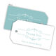 Elegant Scroll Hanging Gift Tags with Organza Bags Image 8 of 8